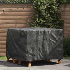 vidaXL Capa para móveis de exterior Preto 100 x 100 x 70 cm 210D
