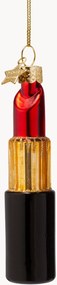 Ornamento de Natal artesanal Lipstick
