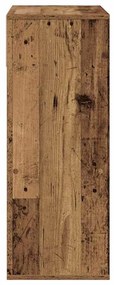 Estante madeira velha66x31x80 cm derivados de madeira