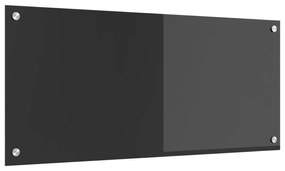 vidaXL Proteção de Cozinha Cinzento escuro 90 x 40 x 0,6 cm