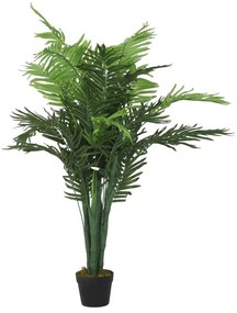 Palmeira artificial 28 folhas 120 cm verde