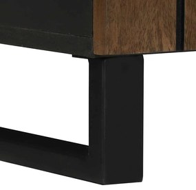 Armário de Pia 62 x 33 x 58 cm – Design forte em madeira de manga.