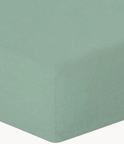 Lençol elástico artesanal em linho para cama boxspring Hortense