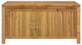 Caixa de arrumação para jardim 110x52x55 cm bambu