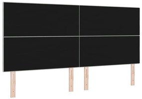 Luz de Cabeceira LED vidaXL Cinza 100 cm Veludo