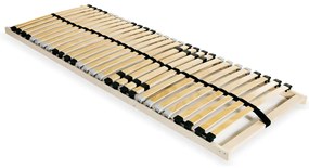 Estrado de ripas com 28 ripas 7 zonas 80x200 cm