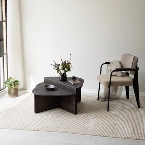 Mesa de Café Altopiano - Antracite - 90cm x 40cm x 45cm &amp; 90cm x 32cm