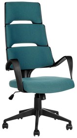Cadeira de escritório azul GRANDIOSE Beliani