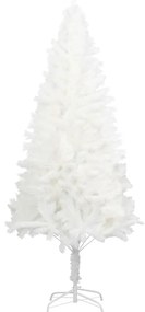 Árvore de Natal artificial agulhas realistas 180 cm branco