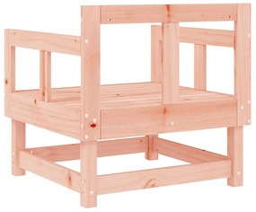 Cadeiras de jardim 2 pcs madeira de douglas maciça