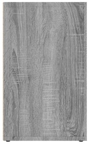 Sapateira 52,5x30x50 cm sonoma cinzento