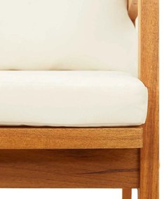Cadeiras de Jardim 2 pcs 59.5x65x71.5 cm Madeira Sólida de Acácia