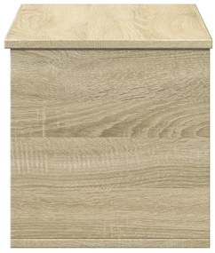 Caixa de arrumação 90x35x35 cm deriv. madeira carvalho sonoma