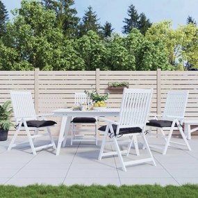 Almofadões de cadeira 4 pcs 40x40x7 cm tecido oxford antracite