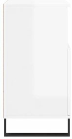 Aparador 60x35x70 cm derivados de madeira branco brilhante