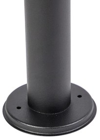 Candeeiro de exterior inteligente preto 50 cm IP44 com Wi-Fi ST64 - Gleam