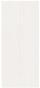 Aparador pinho maciço 70x33x76 cm branco