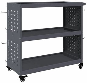 Carro de Ferramentas Antracite 75 x 35 x 73 cm Metal