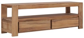 vidaXL Móvel de TV 120x30x40 cm madeira teca maciça
