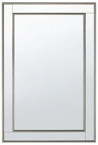 Espelho de parede 60 x 90 cm prateado FENIOUX Beliani
