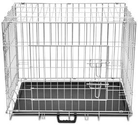 Caixa para cão dobrável L