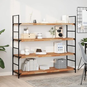 vidaXL Prateleira flutuante 160x40x4cm acácia maciça acabamento a óleo