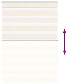 Cortina de zebra 105x100 cm largura do tecido 100,9cm poliéster