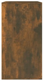 Armário de cosmética 80x40x75 cm madeira carvalho fumado