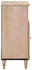 Móvel de apoio 60x33x75 cm madeira de mangueira maciça