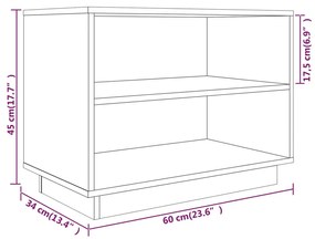 Sapateira Madrid - Com 2 Compartimentos e Banco - Cor Preto - 60 x 34