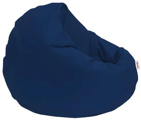 Pufe de Jardim Iyzi 100 – Azul Escuro – 100x100x65 cm | Tribo Home