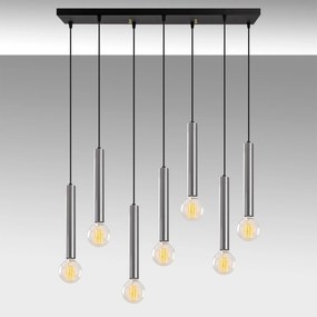 Candeeiro Tempo – Prateado – 75 x 24 cm