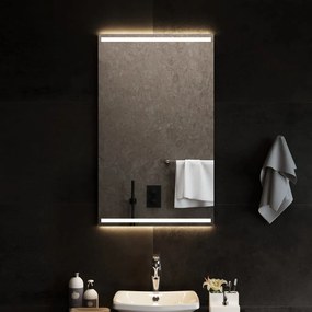 3154072 vidaXL Espelho de casa de banho com luzes LED 60x100 cm
