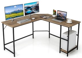 Armário de arquivo móvel Suporte de impressora de madeira Organizador de armazenamento vertical - Branco