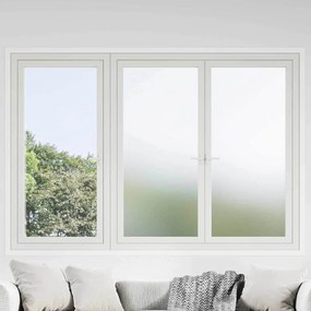 vidaXL Filme de Janela Autoadesivo Branco Fosco 90 x 2000 cm PVC