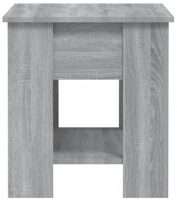 Mesa de centro 101x49x52cm derivados de madeira cinzento sonoma