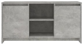Móvel de TV 102x37,5x52,5 cm derivados de madeira cinza cimento
