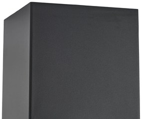 Foco de superfície moderno preto com LED regulável - Dionysos Moderno