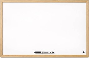 Quadro Branco Budget Magnético com Moldura em Pinho 30 x 40cm