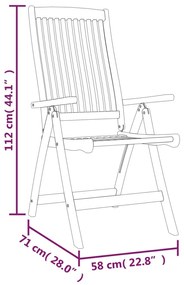 Cadeiras de jardim dobráveis 4 pcs eucalipto maciço