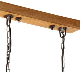 Candeeiro suspenso 25 W 85x28x109 cm E27 vermelho desgastado
