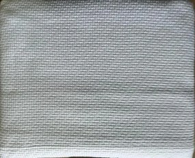 180x250 cm colcha de verao 100% algodão cor branco P/ cama de 90 cm
