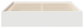 Estrutura de cama super king size 180x200 cm branco