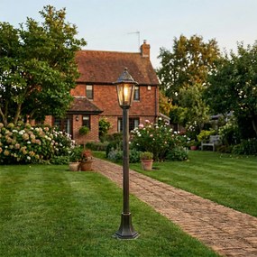 Lanterna clássica ouro antigo - New Haven