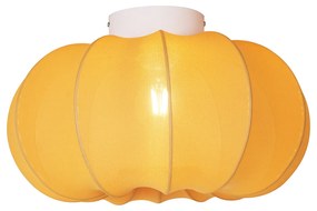Candeeiro de Teto Japandi Dourado 37cm - Plu Asyesha Japandi