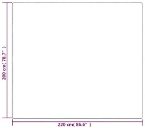 Manta pesada c/ cobertura 13 kg 200x220 cm tecido cinzento