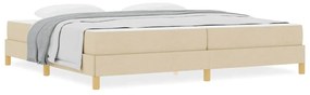 Cama Box Creme, Marrom 200 x 200 cm