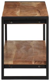 Móvel de TV 120x30x40 cm madeira de acácia maciça