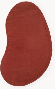 Tapete de lã tufado à mão com forma orgânica Kadey