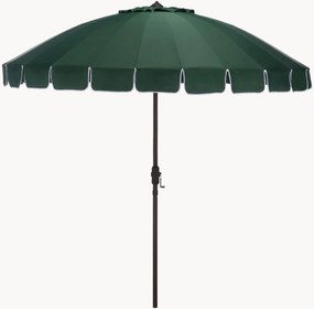 Guarda-sol redondo com manivela Panza, Ø 252 cm